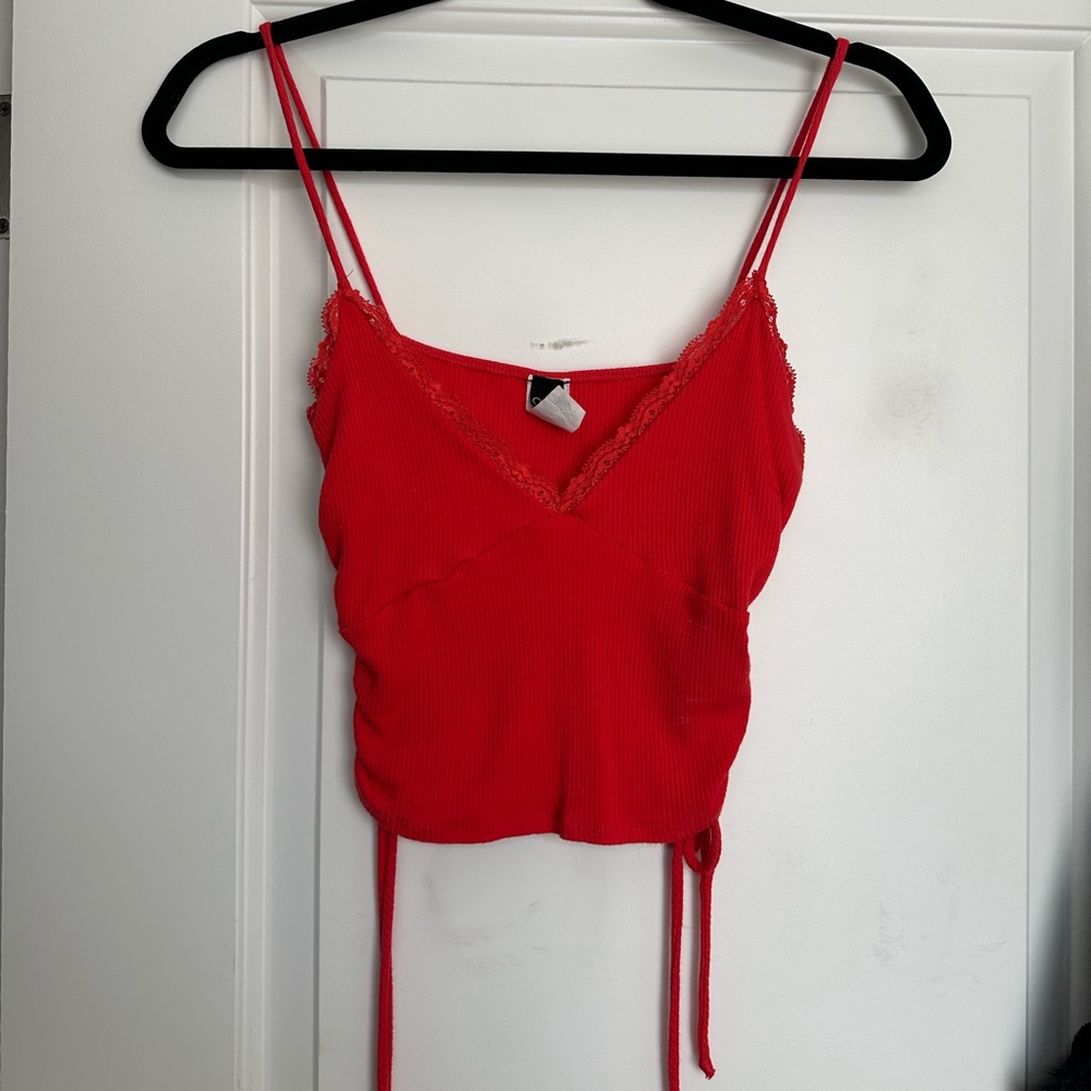 Red Windsor Tank Top